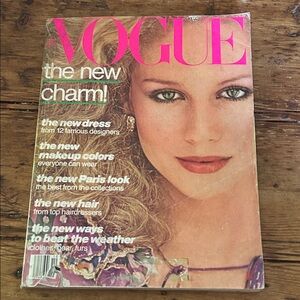 Vogue Magazine Cover October 1977
